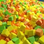 Поролоновые кубики для ям